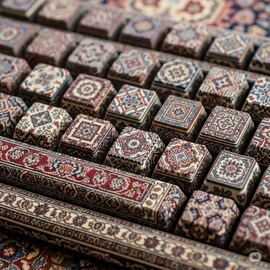 Клавиатура из ковра